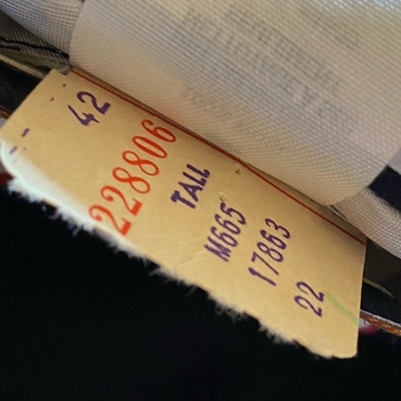 Club International Couture Wool Blazer Double Breasted Navy Blue Size 42 Tall - Picture 12 of 16